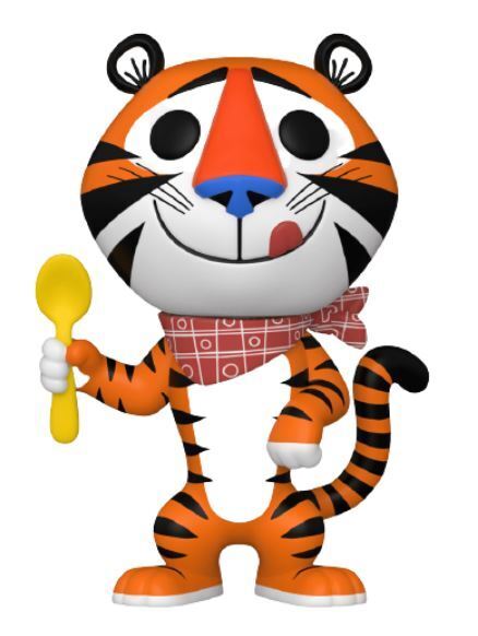 Kellogg's Frosted Flakes Tony The Tiger Funko Pop! Vinyl Figure #121 Exclusive - Collectible Breakfast Cereal Mascot for Display & Gifting