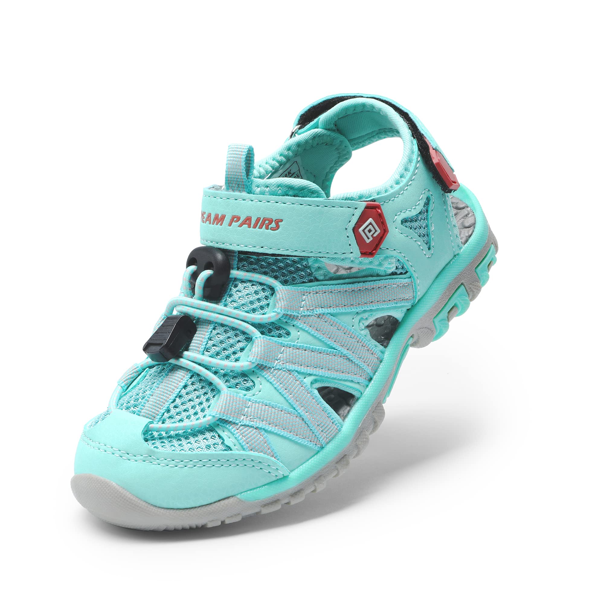 DREAM PAIRS Boys Girls Closed-Toe Outdoor Summer Sandals for Toddler Little Kid Big Kid - Comfortable Beach Water Shoes for Swimming Pool Playground Park Activities
