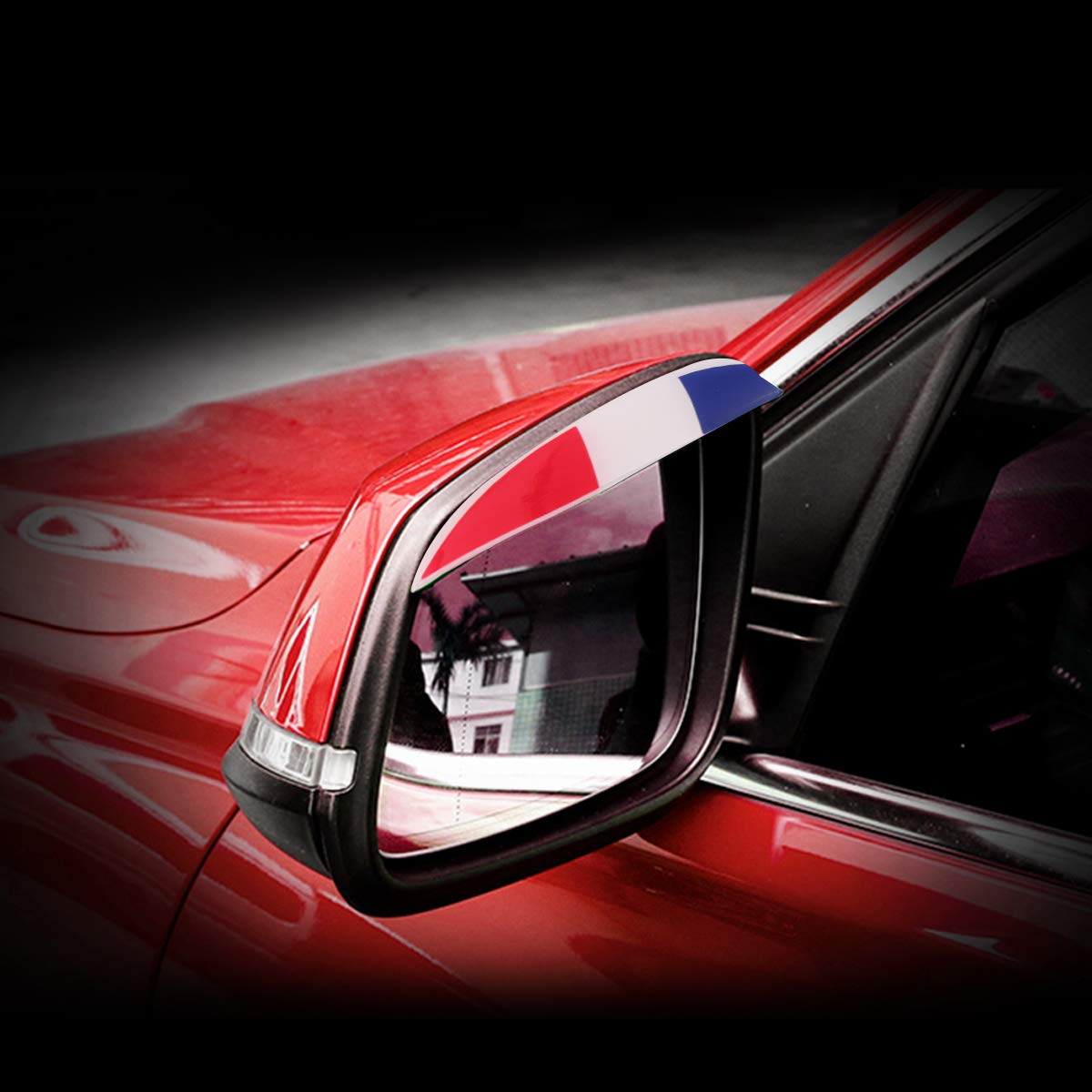 BESPORTBLE Waterproof Car Mirror Covers - 1 Pair Rainproof Blades for Auto & Bike Side Mirrors | Durable Rain Guards for All Weather Driving Protection