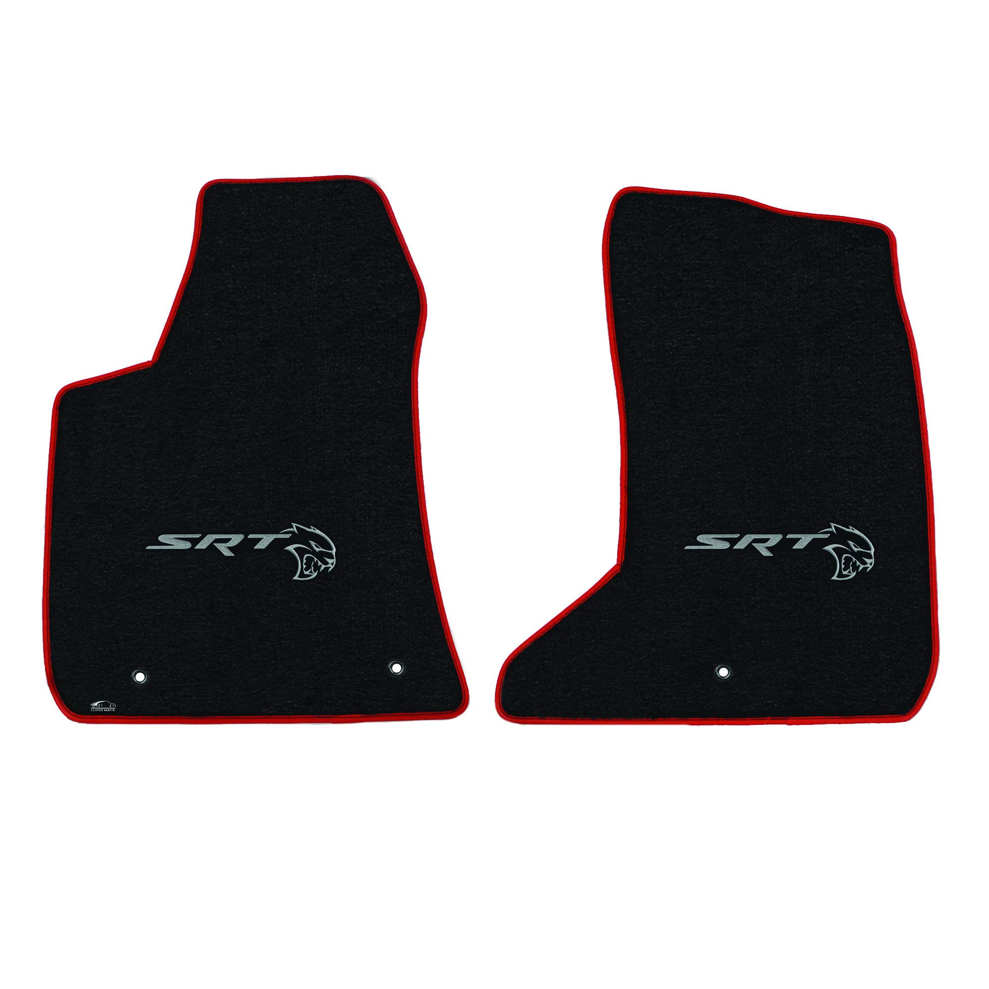 Premium Custom-Fit Carpeted Floor Mats for Dodge Charger Hellcat AWD/RWD 2015-2023 - Luxury Car Floor Liners (2-Piece Set, Charcoal) | All-Weather Protection & Enhanced Interior Style