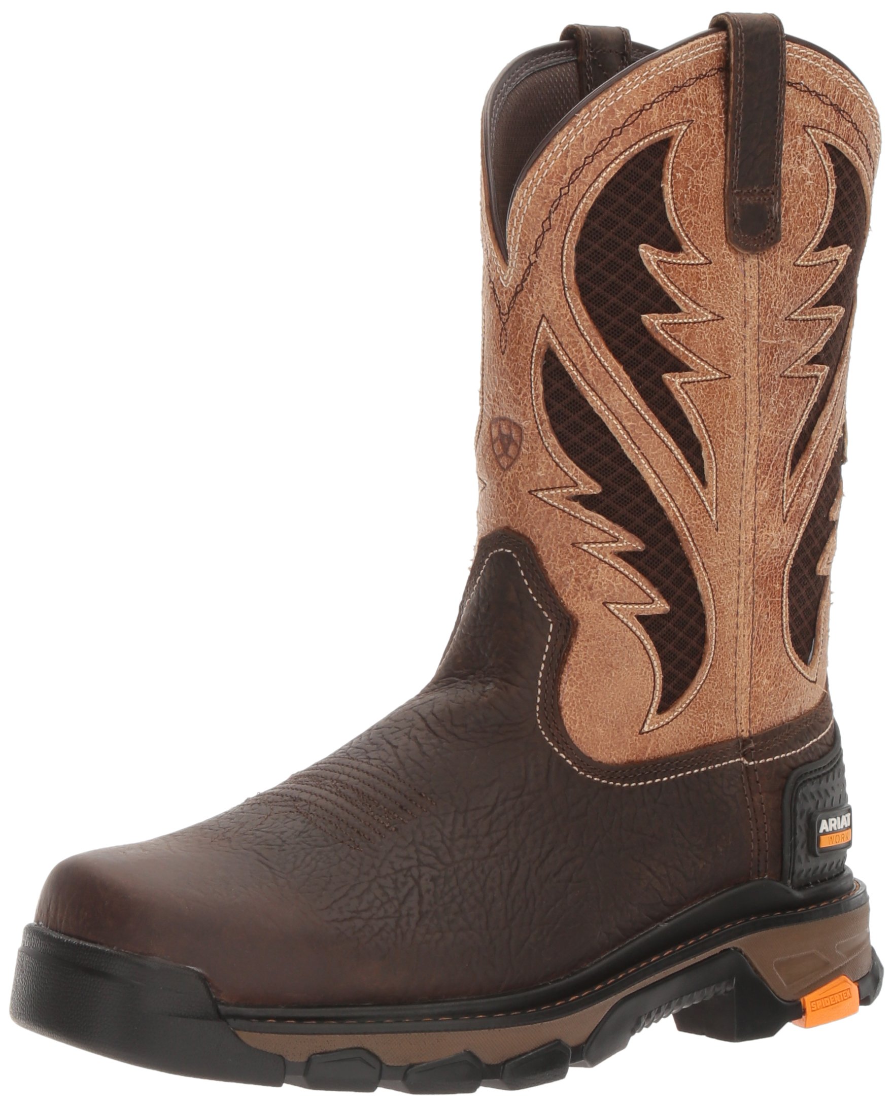 ARIAT Men's Intrepid Venttek Work Boot - Waterproof Steel Toe, Comfortable & Durable for Construction, Hiking & Outdoor Work