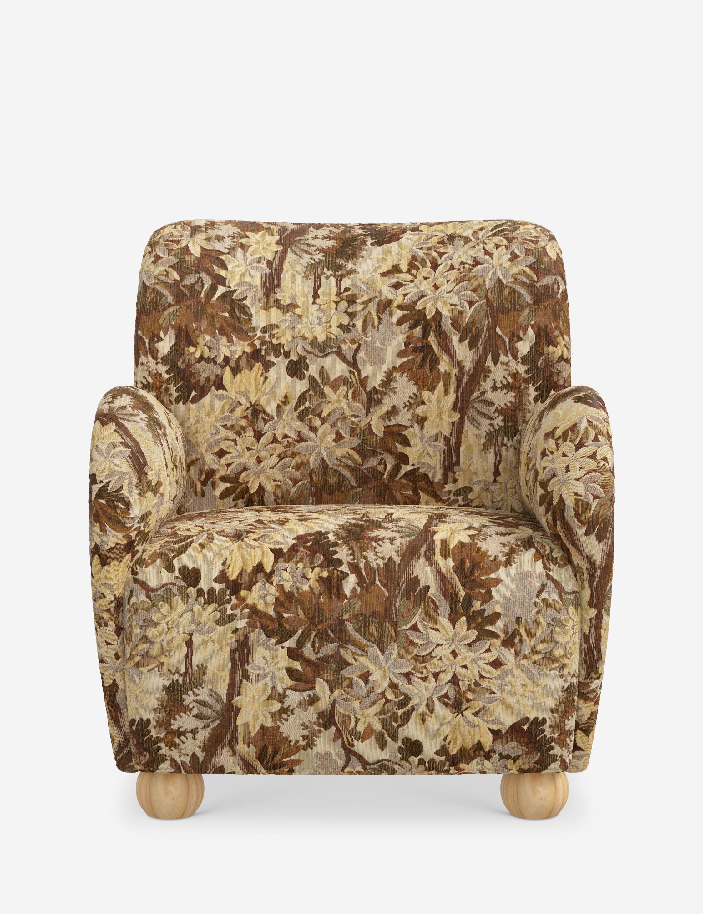 Baird Accent Chair - Modern Upholstered Lounge Chair for Living Room, Bedroom & Office - Stylish Comfortable Reading Chair with Wooden Legs - Perfect for Relaxing, Reading & Decorating Your Home