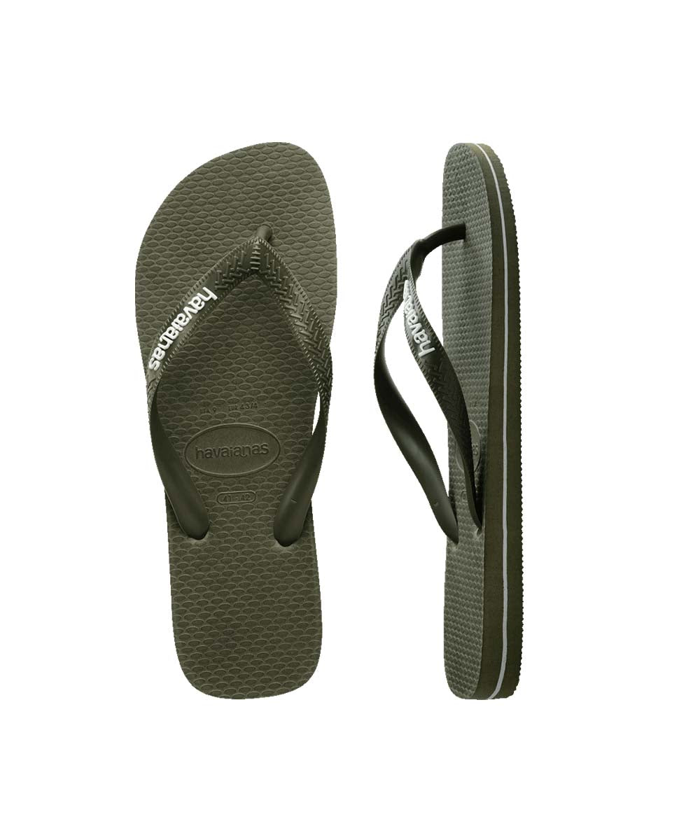 Havaianas Men's Comfortable Rubber Flip Flops with Logo - Perfect for Beach, Pool, and Casual Summer Wear