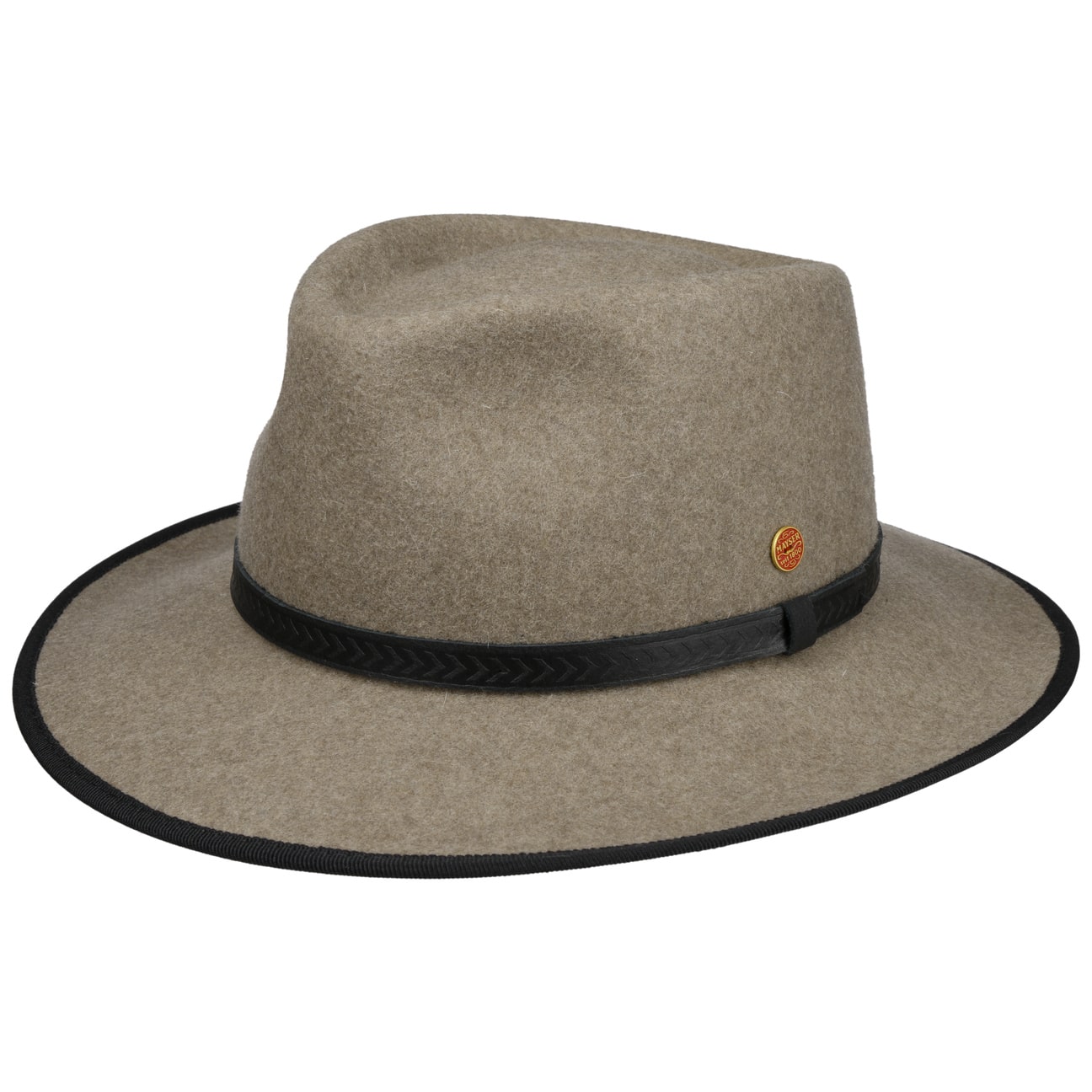 Authentic Lubbock Cowboy Hat by Mayser - Western Style Felt Hat for Men & Women - Perfect for Rodeo, Country Music Festivals & Outdoor Adventures