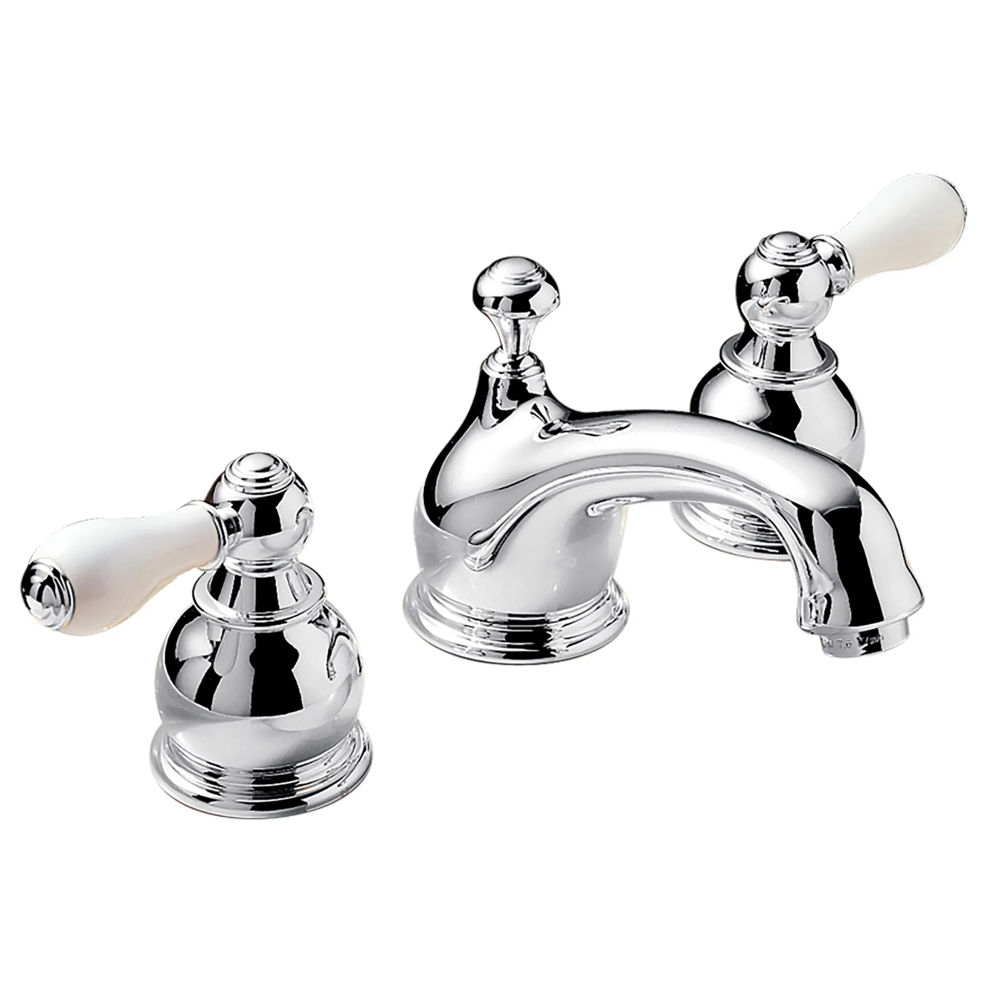 Hampton 2-Handle 8-Inch Widespread Bathroom Faucet - Modern Brushed Nickel Bathroom Sink Faucet for Vanity, Powder Room & Guest Bath Installation