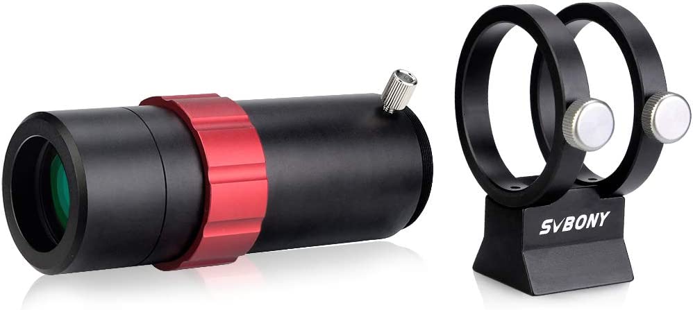 SVBONY 30mm f/4 Mini Guide Scope - Compact & Lightweight Telescope for Astronomy, Stargazing, and Outdoor Adventures - Perfect for Night Sky Observation, Hunting, and Wildlife Watching