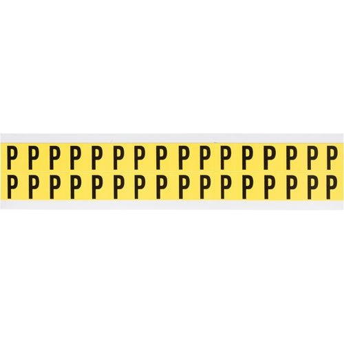 Brady 3420-P 34226 34 Series Indoor Number and Letter Cards - Pack of 50 for Office Organization, Warehouse Labeling & Facility Signage