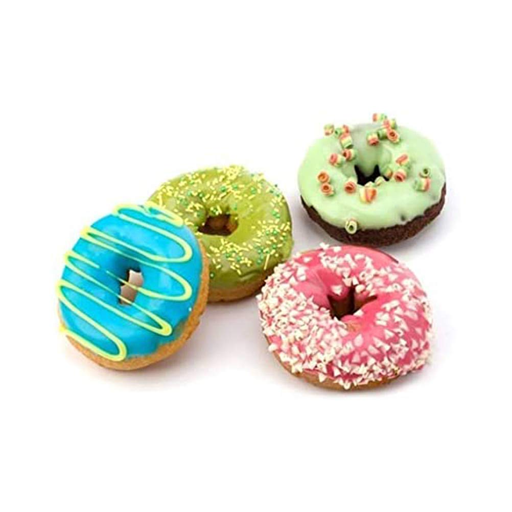 HEEPDD Reusable Donut Cake Mould - Non-Stick Silicone Donut Maker Cutter for Baking, Fondant, Bread & Desserts | Perfect for Home Kitchen, DIY Baking & Party Treats (Set of 6) | Great for Birthday Cakes, Holiday Baking & Kids Cooking Activities