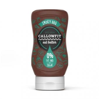 Callowfit Smoky BBQ Sauce - Premium Barbecue Sauce for Grilling, Smoking & Roasting - Perfect for Ribs, Chicken, Burgers & More - Gluten-Free & Vegan Friendly