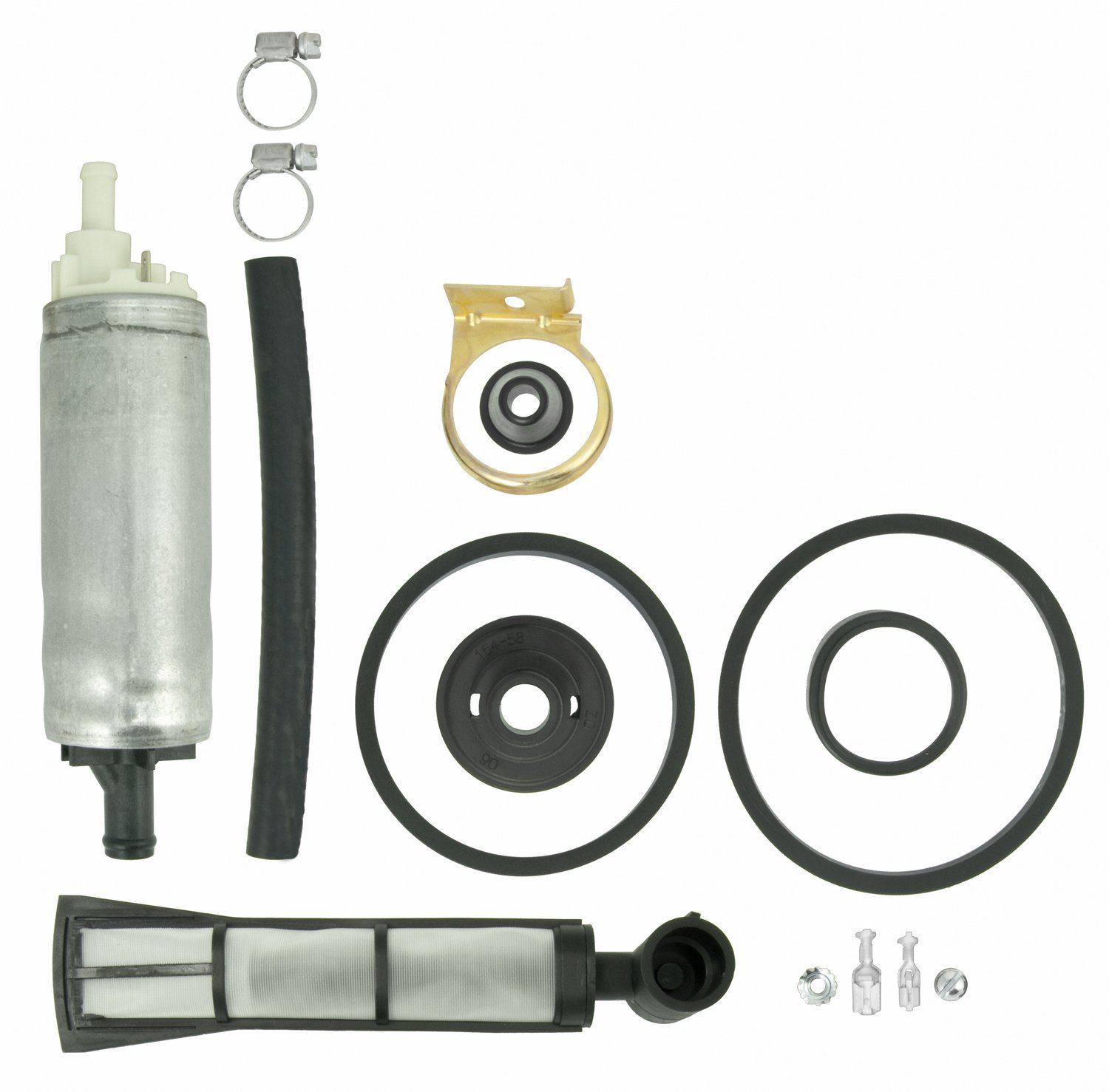 Carter P74032 Fuel Pump and Strainer Set - High Performance Replacement for Smooth Engine Operation - Perfect for Cars, Trucks & SUVs