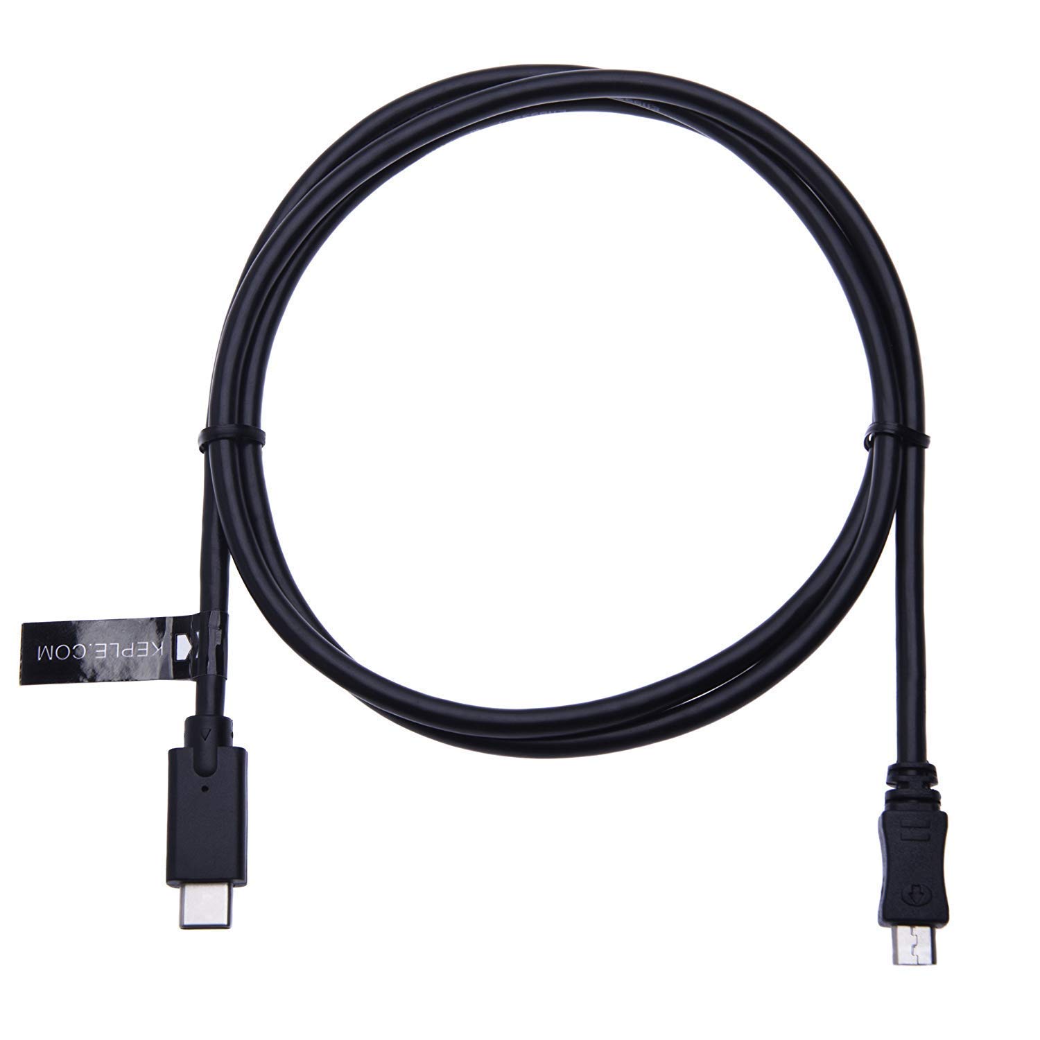 Micro USB to Type C Cable for PS4/Xbox Controllers - Fast Charging & Sync (3ft Black) - Gaming Accessories