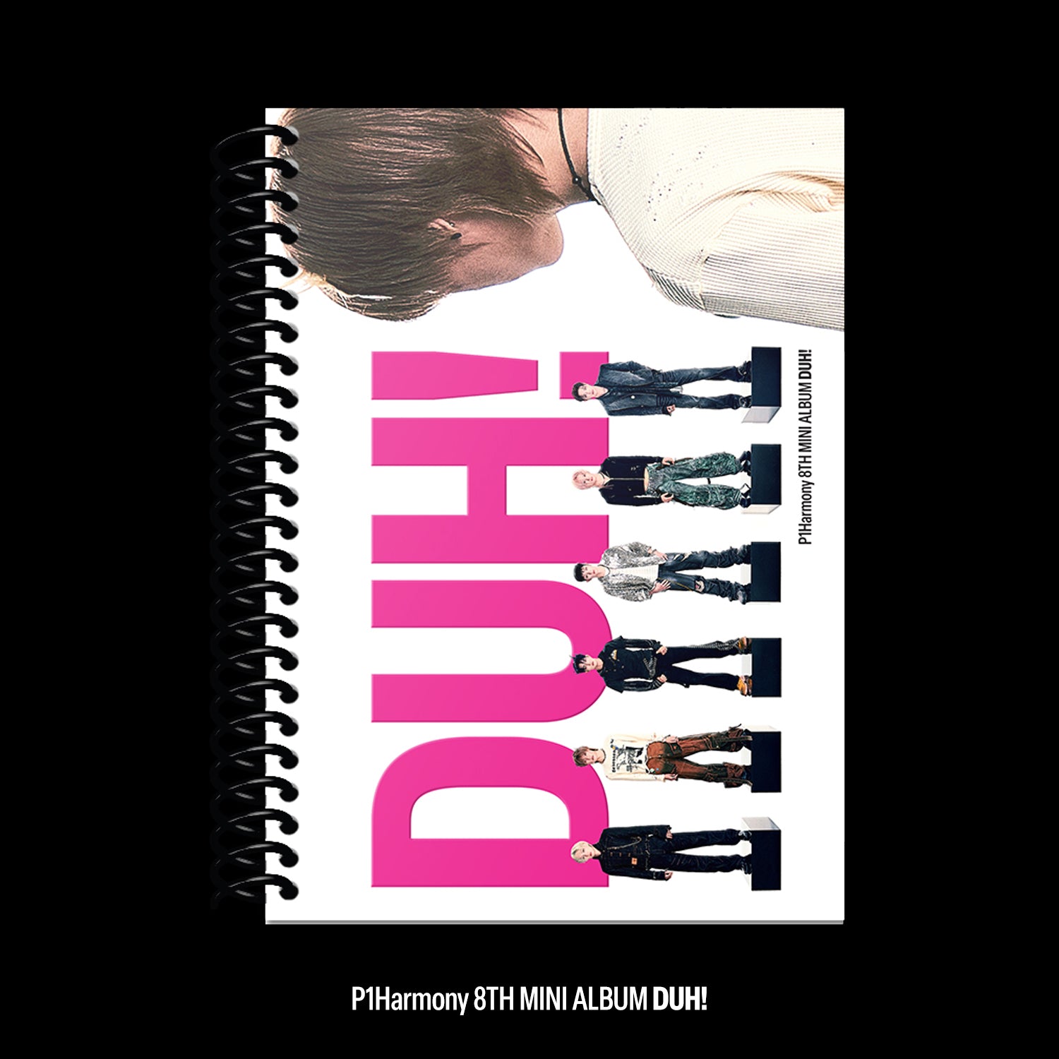 P1HARMONY 8th Mini Album 'DUH!' - Kpop Music CD with Photobook & Poster - Perfect for Kpop Fans, Collectors, and Gift Giving