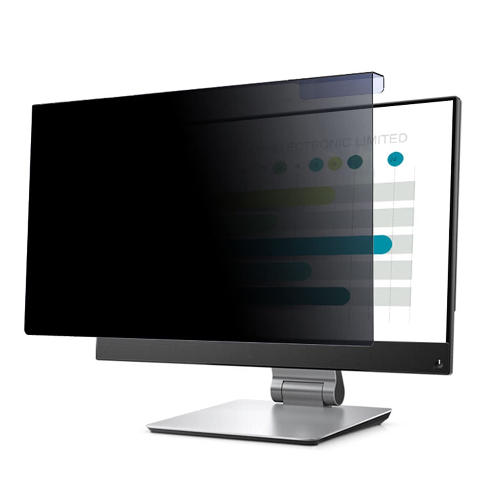 17-32 Inch Anti-Glare Computer Privacy Screen Filter with 2cm Hanging Buckle - Anti-Scratch Protector for Widescreen Monitors (21in/537x330mm) - Perfect for Office, Home & Public Workspaces to Reduce Eye Strain & Protect Sensitive Data