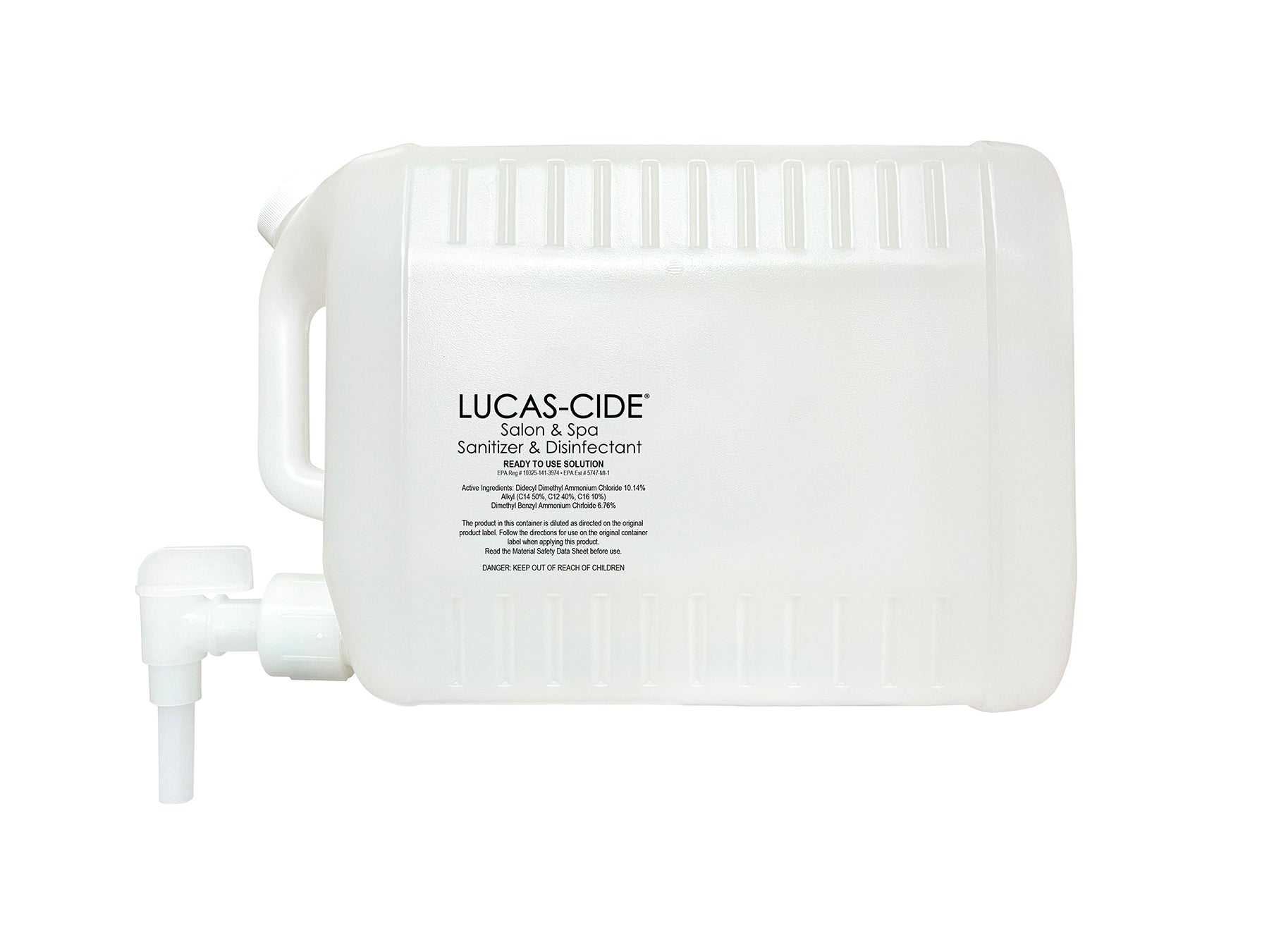 Lucas Cide Mix Tank - Professional Herbicide Sprayer for Agriculture, Lawn & Garden Weed Control | Durable Chemical Applicator for Farms, Landscaping & Crop Protection