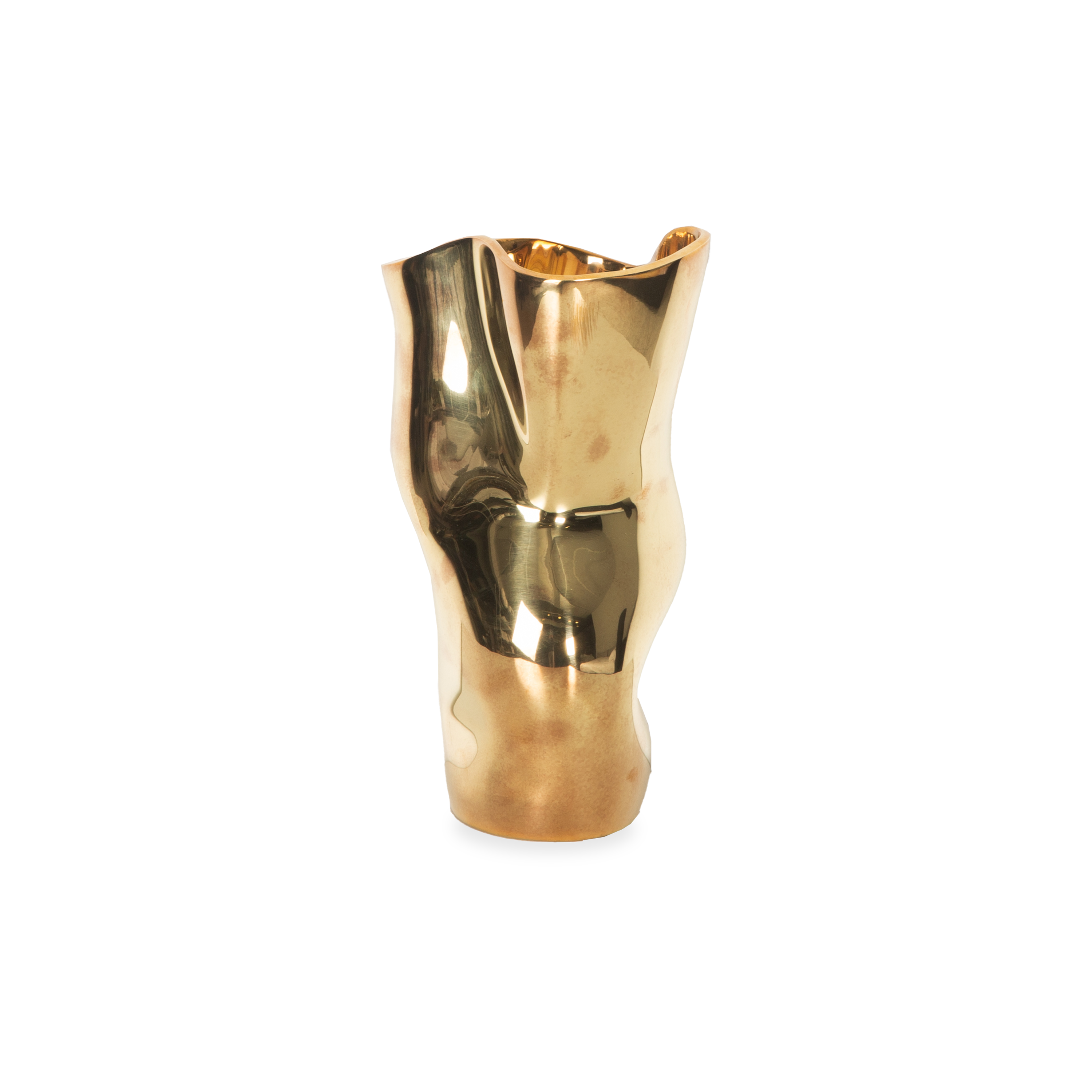 Ostrea 25 Vase - Modern Ceramic Flower Vase for Home Decor, Wedding Centerpiece & Office Tabletop Decoration