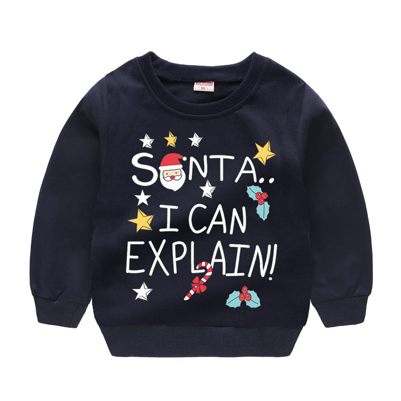 Christmas Casual Kids Sweater - Holiday Party Outfit for Boys & Girls - Perfect for Family Gatherings & Festive Celebrations