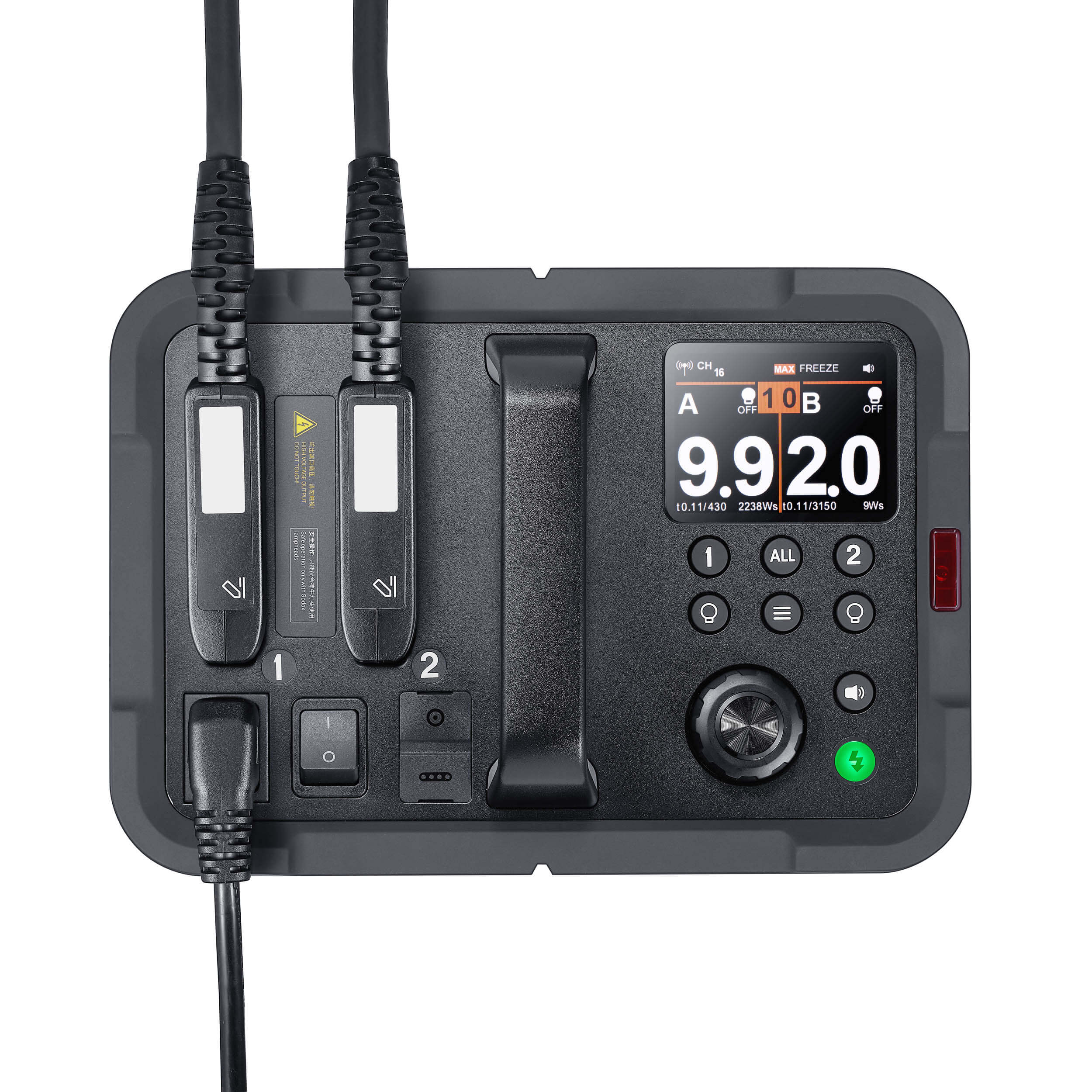 Godox P2400 Single Pack and Head Flash Kit – Professional Studio Lighting for Photography & Portraits – Perfect for Studio, Outdoor, and Event Photography