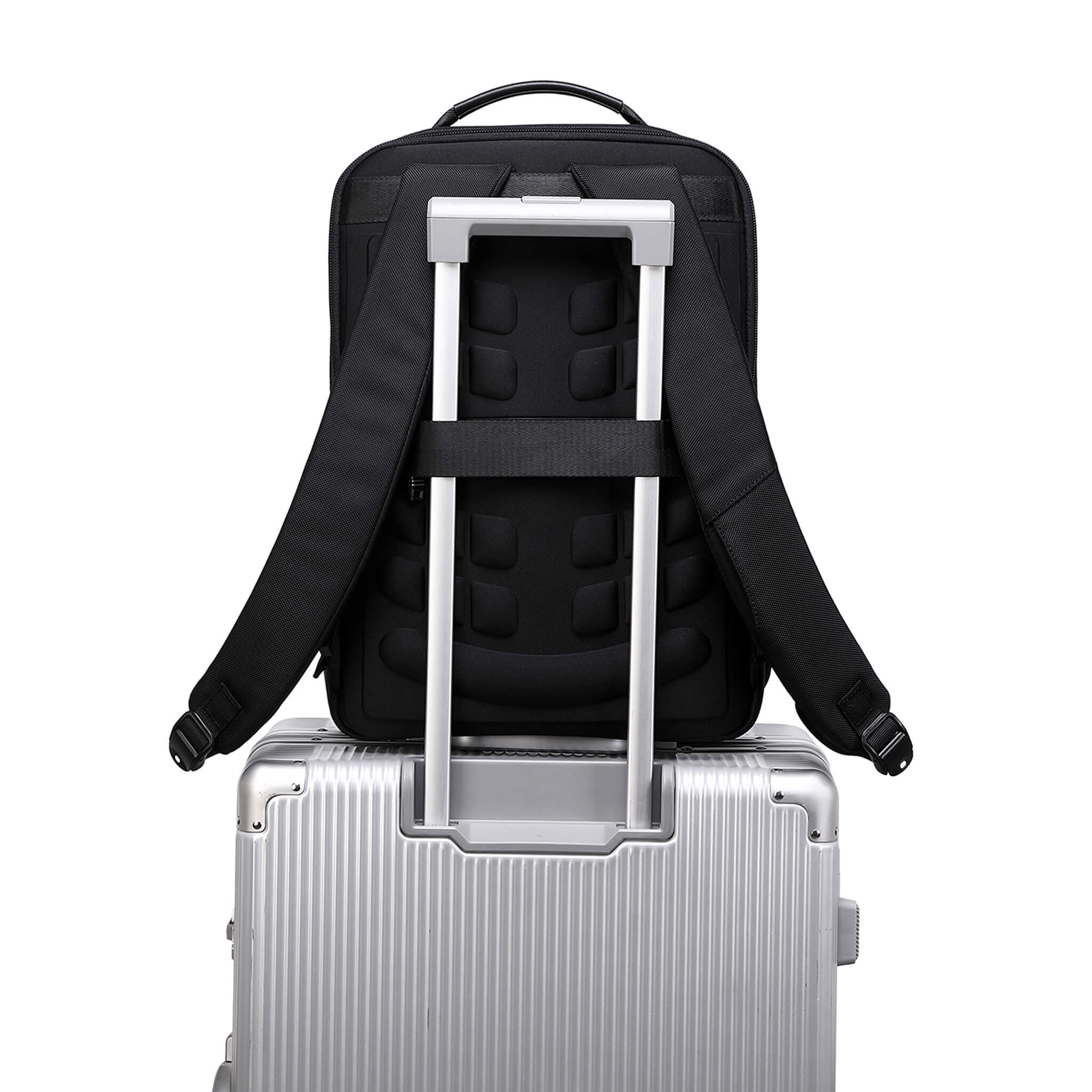 TPB001 Troop London Urban Laptop Backpack - Waterproof Business Backpack for Men & Women, College Backpack with USB Charging Port - Perfect for Work, School & Travel