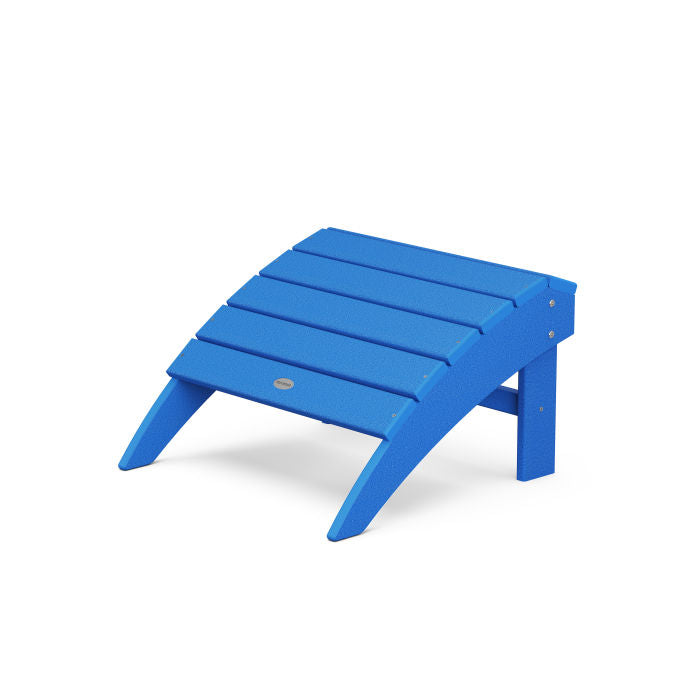POLYWOOD Vineyard Adirondack Ottoman - Outdoor Patio Furniture, Weather-Resistant, Durable Plastic Wood - Perfect for Garden, Poolside & Backyard Relaxation