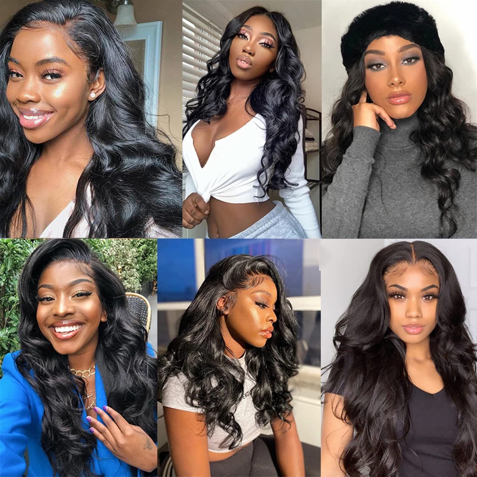 ISEE 150% Density Grade 9A Brazilian Virgin Human Hair Wigs - Body Wave 4x4 Lace Closure Wig with Baby Hair & Pre Plucked Hairline for Black Women (30 Inch, Natural Color) | Perfect for Daily Wear, Parties & Special Occasions