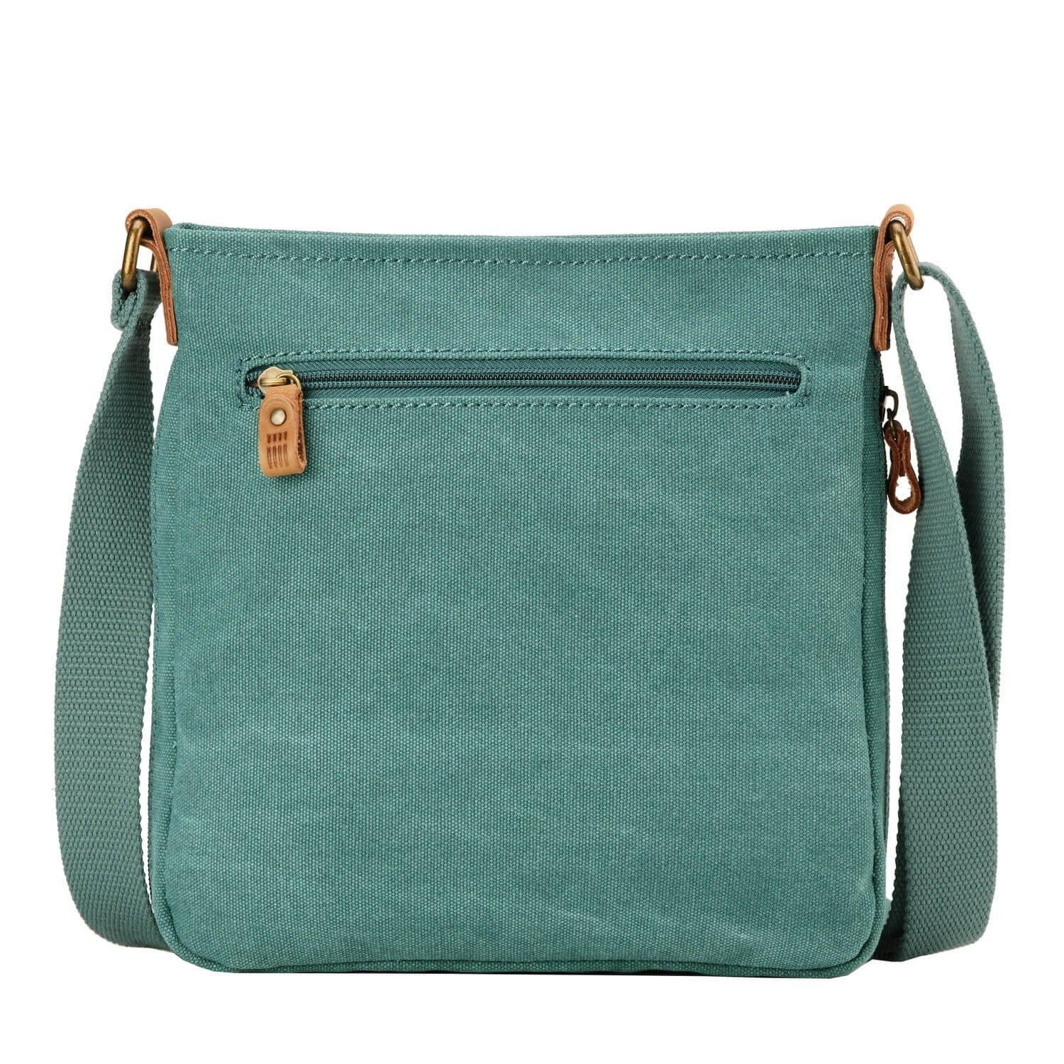 TRP0237 Troop London Classic Canvas Crossbody Bag - Stylish & Durable for Travel, Work & Everyday Use