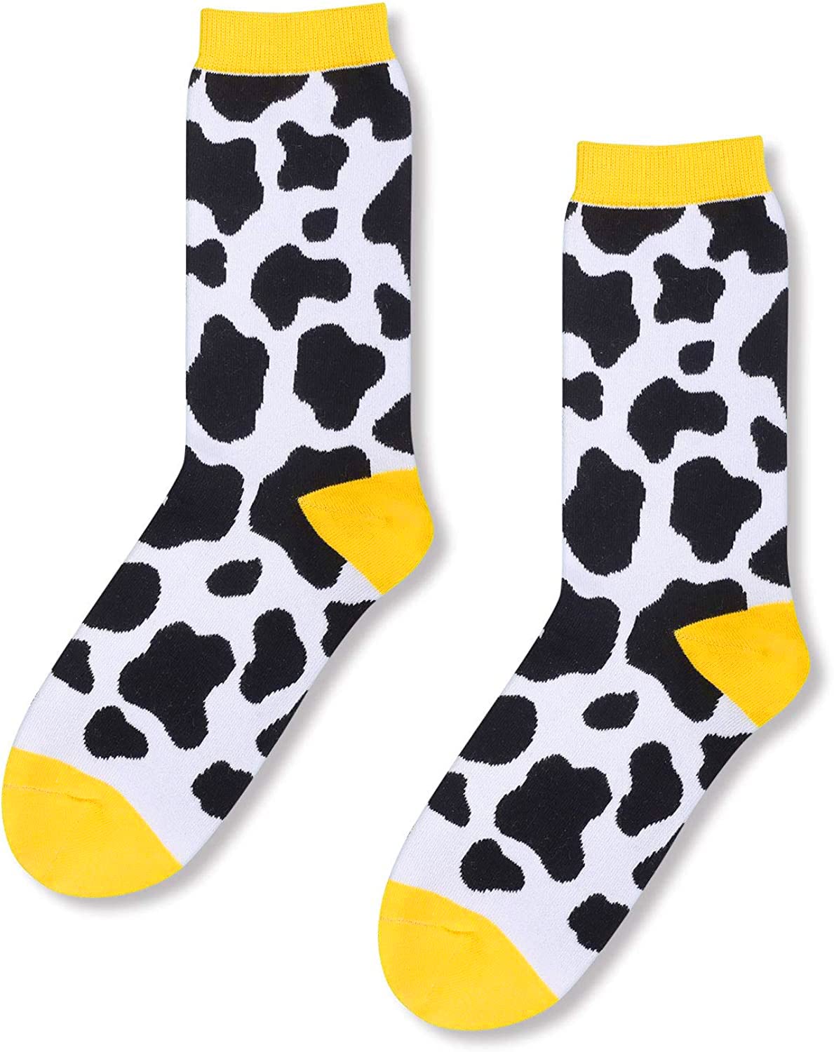 HappyPop Women's Funny Animal Socks - Duck, Cat, Cow & Bunny Novelty Socks for Women - Cute Gift Idea for Her - Perfect for Casual Wear, Gifts & Themed Parties