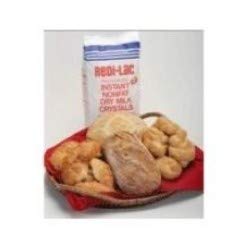 Redi Lac Instant Nonfat Dry Milk Powder 5lb (6 Pack) - Bulk Pantry Staple for Baking, Cooking & Emergency Food Storage