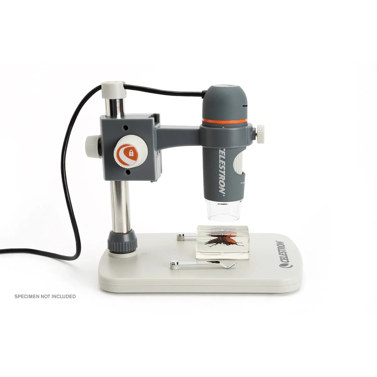 Celestron Handheld Digital Pro Microscope - 60x-100x Magnification, 2MP Camera for Science & Hobby Use - Perfect for Coin Collecting, Jewelry Inspection & STEM Education