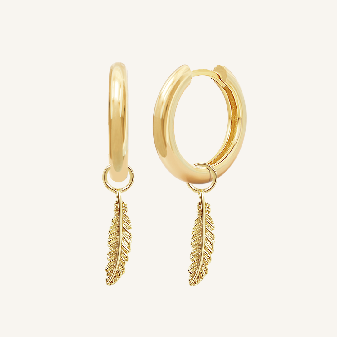 Evolve Plain Hoops - Classic Minimalist Gold/Silver Hoop Earrings for Women - Perfect for Everyday Wear, Office & Casual Outfits
