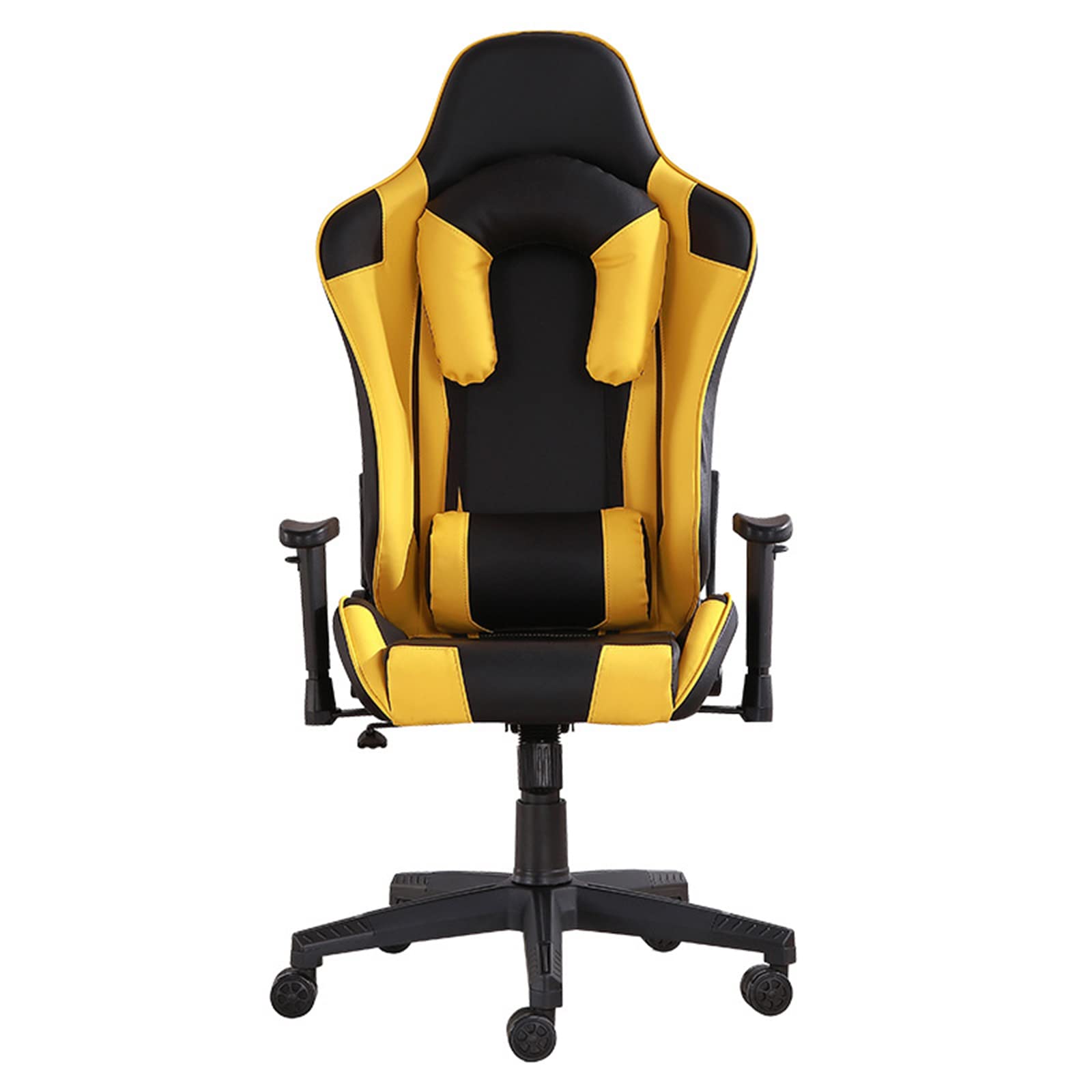 HXXXIN Ergonomic Gaming Chair - Adjustable Office Computer Chair with Lumbar Support for Home, Dorm & Internet Cafe - 360° Swivel Racing Style Gamer Chair for PC & Console Gaming