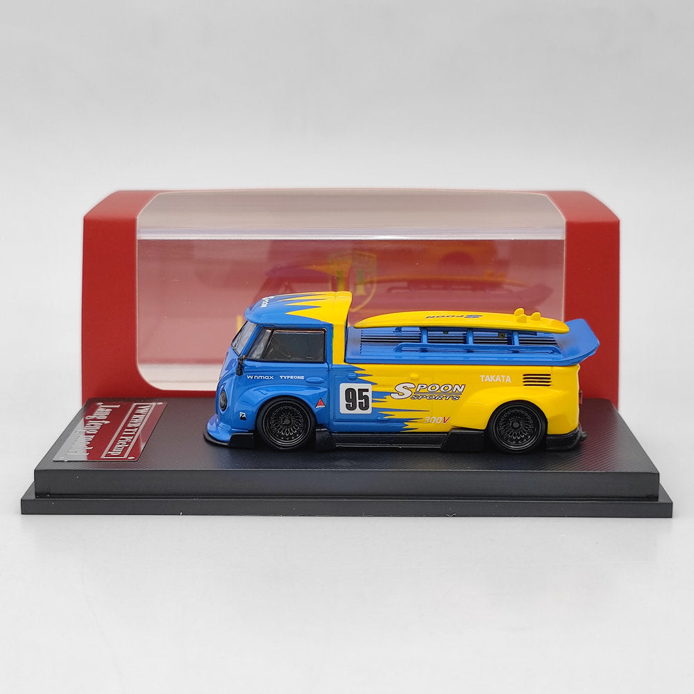 1:64 Scale VW RWB T1 Pickup Diecast Model Car - Miniature Collectible Toy Vehicle for Adults & Kids - Perfect for Display, Gifts, and Hobby Collections