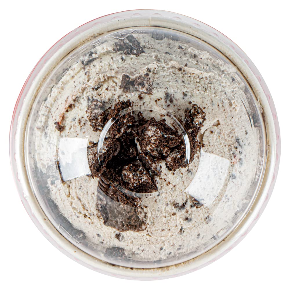 50 Pack Clear Plastic Dome Lids for 3oz Coppetta To-Go Cups | Disposable Dessert Cup Lids | Perfect for Ice Cream, Yogurt & Pudding Takeout | Restaurant & Bakery Supplies