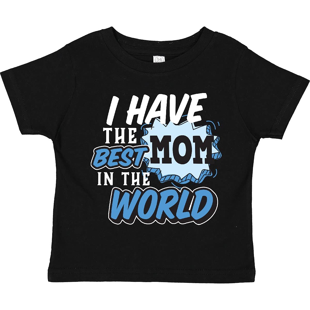 Best Mom Toddler T-Shirt with Speech Bubble - Perfect Gift for Mother's Day