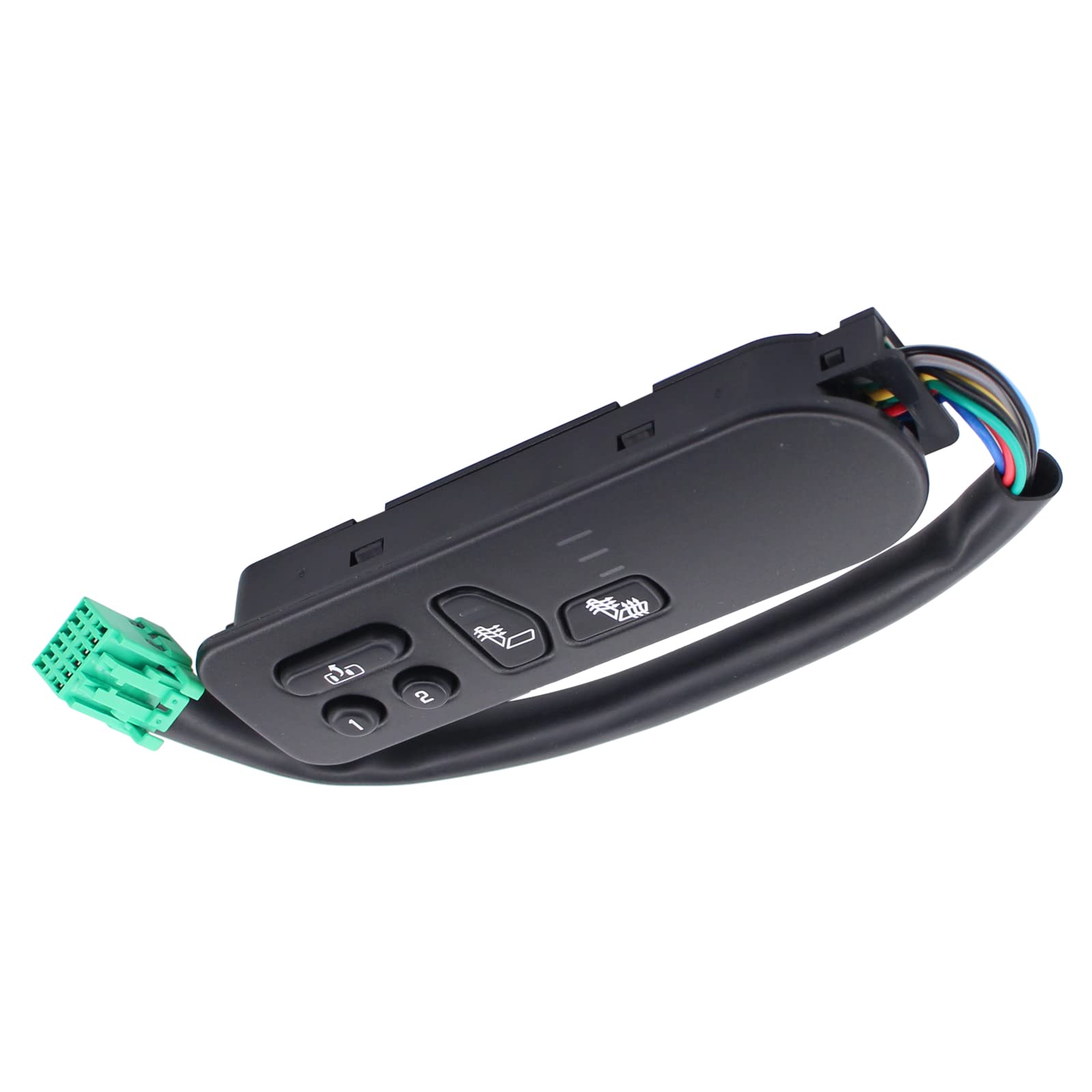 MOTOKU Memory Heated Seat Switch for Chevy Silverado 1500 2500HD 3500 & GMC Sierra - Front Driver Side Adjuster - Perfect for Winter Comfort & Long Road Trips