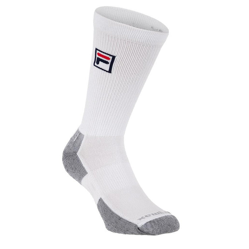 Fila Men's Athletic Crew Socks - 1 Pair - Comfortable & Breathable for Running, Gym & Casual Wear
