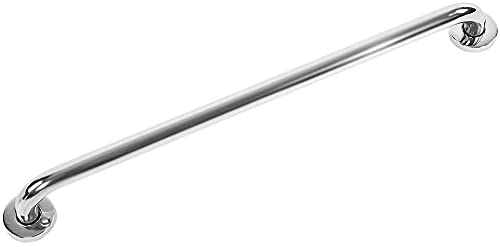 Stainless Steel Bathroom Grab Bar - Thickened Safety Hand Rail for Bathtub & Shower, Non-Slip Towel Holder & Toilet Support - Perfect for Elderly & Disabled Bathroom Safety