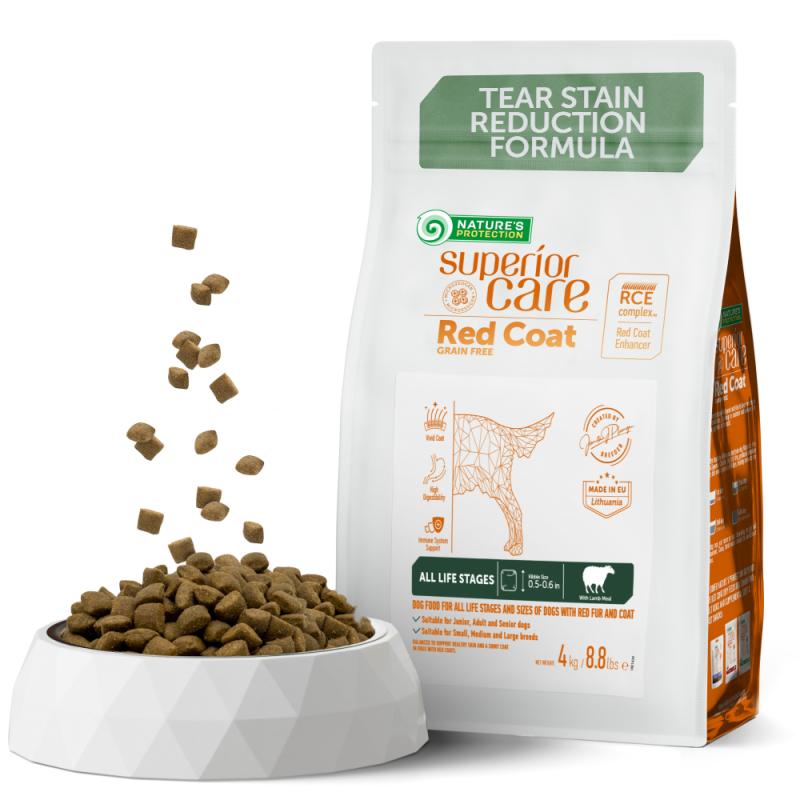 Premium Lamb Formula All Life Stages Dog Food - Supports Red Coat & Healthy Skin for All Breeds - Ideal for Puppies, Adults & Senior Dogs at Home or Travel