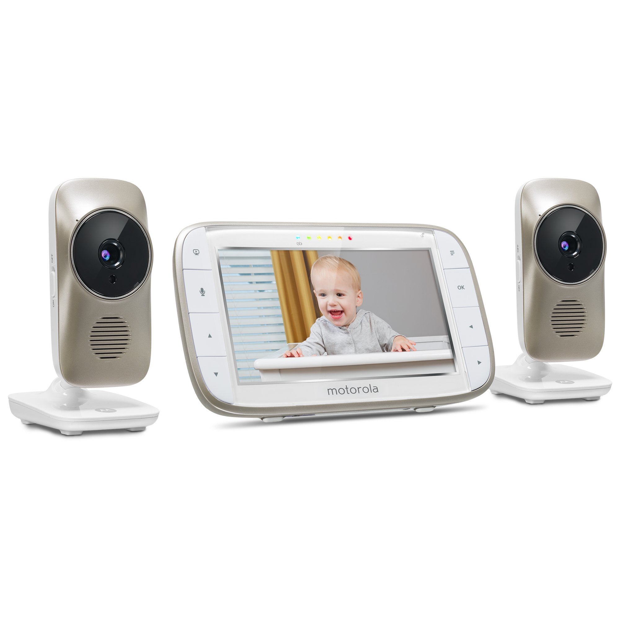 Motorola Wi-Fi Baby Monitor MBP845-2Connect for Home Security