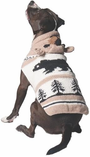 Brown Bear Hoodie Sweater - Cozy Animal Print Pullover for Men & Women - Perfect for Winter Outfits, Casual Wear & Outdoor Adventures