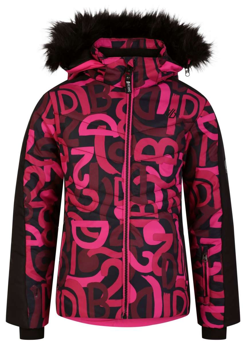 Dare2B Junior's Ding Insulated Jacket for Girls & Boys 2024 - Warm Winter Coat for Kids Outdoor Activities, Skiing, Snowboarding & Cold Weather