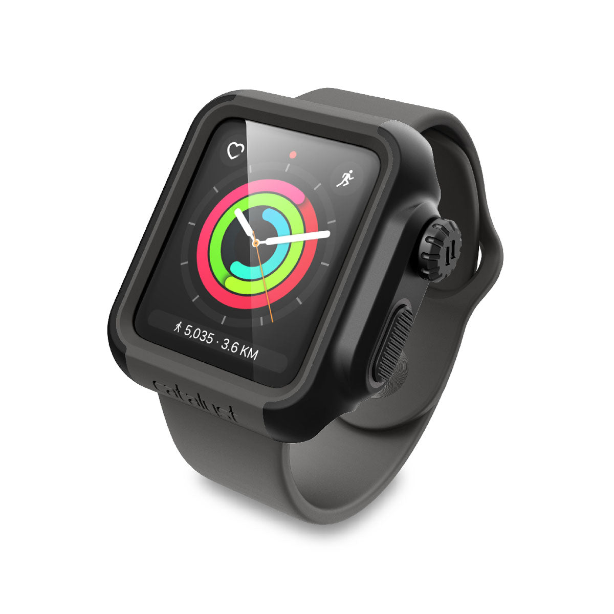 Durable 42mm Rugged Protective Case for Apple Watch Series 3 & 2 - Shockproof & Scratch-Resistant Cover for Outdoor Sports, Workouts & Active Lifestyle