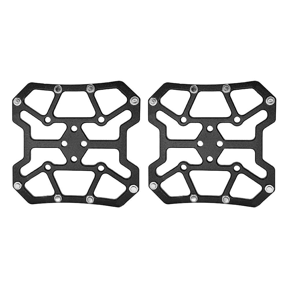 MTB Mountain Bike Clipless Pedal Platform Adapters for SPD & KEO - Compatible with Shimano & Look Cycling Pedals - Perfect for Road & Mountain Biking, Commuting & Training
