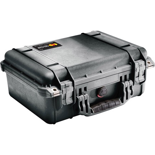 Pelican 1450 Protective Case with Foam Insert - Waterproof Hard Shell Storage for Cameras, Electronics & Equipment - Perfect for Travel, Outdoor Adventures & Professional Use