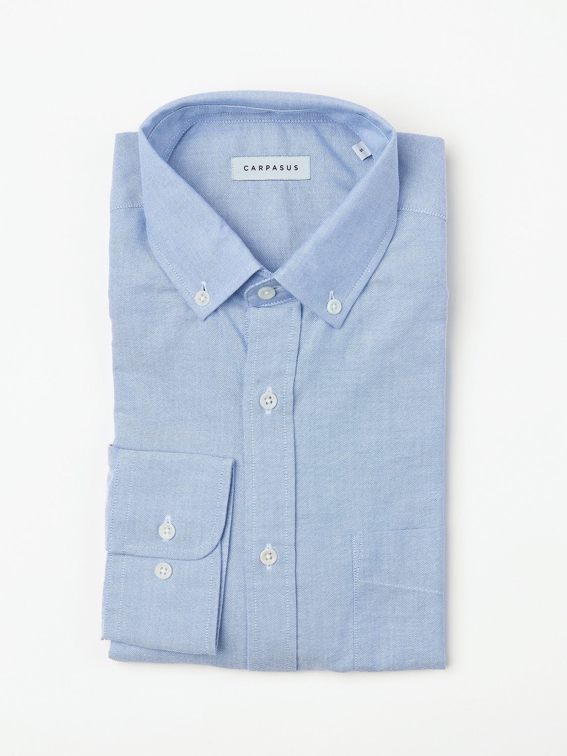 Premium Oxford Shirt for Men - Classic Blue Button-Down Dress Shirt | Business Casual & Office Wear