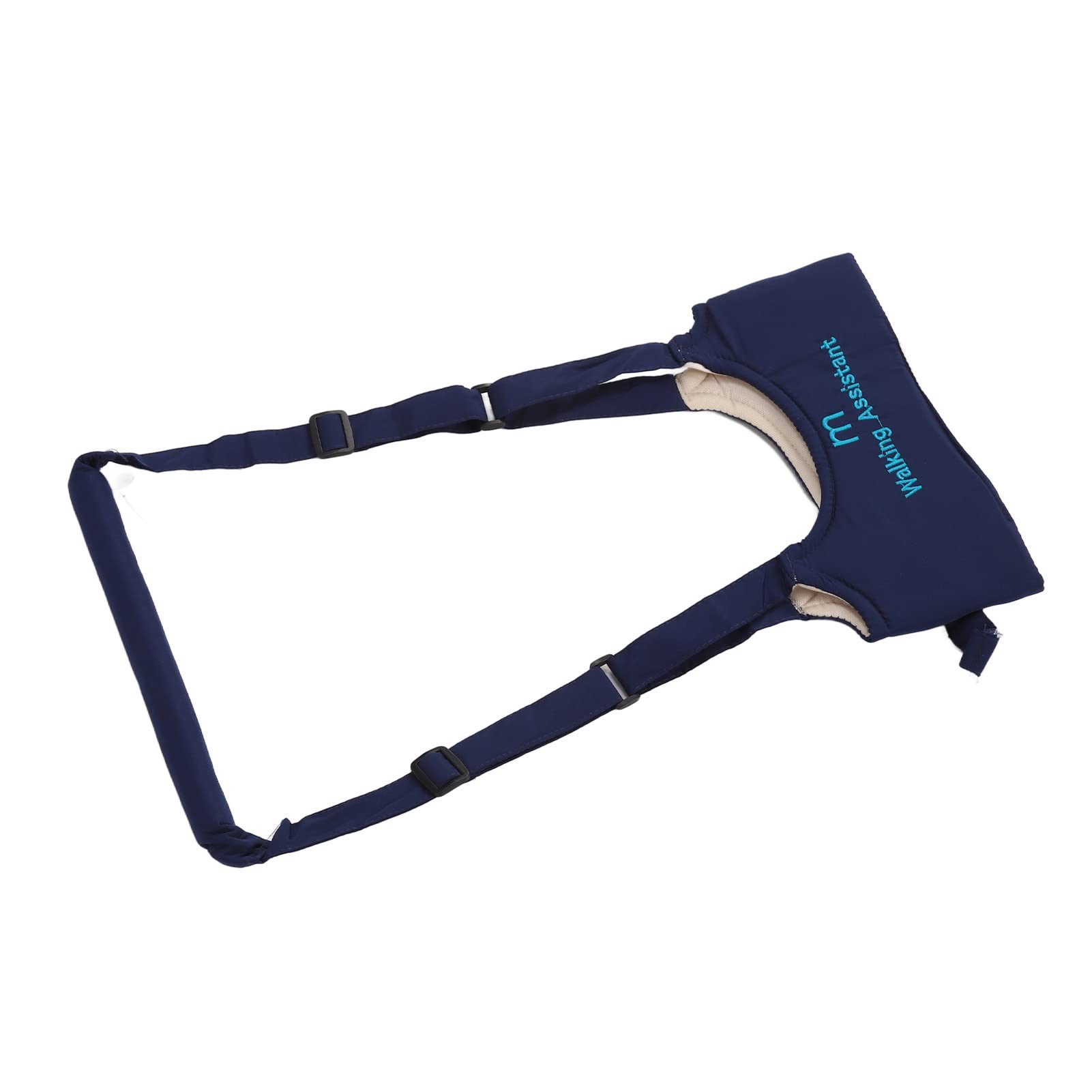 **Adjustable Baby Walking Harness - Soft & Skin-Friendly Toddler Safety Belt for Back Pain Relief & Anti-Lost, Handheld Walker Helper for Kids (Navy Blue) - Perfect for Outdoor Walks, Shopping & Travel**