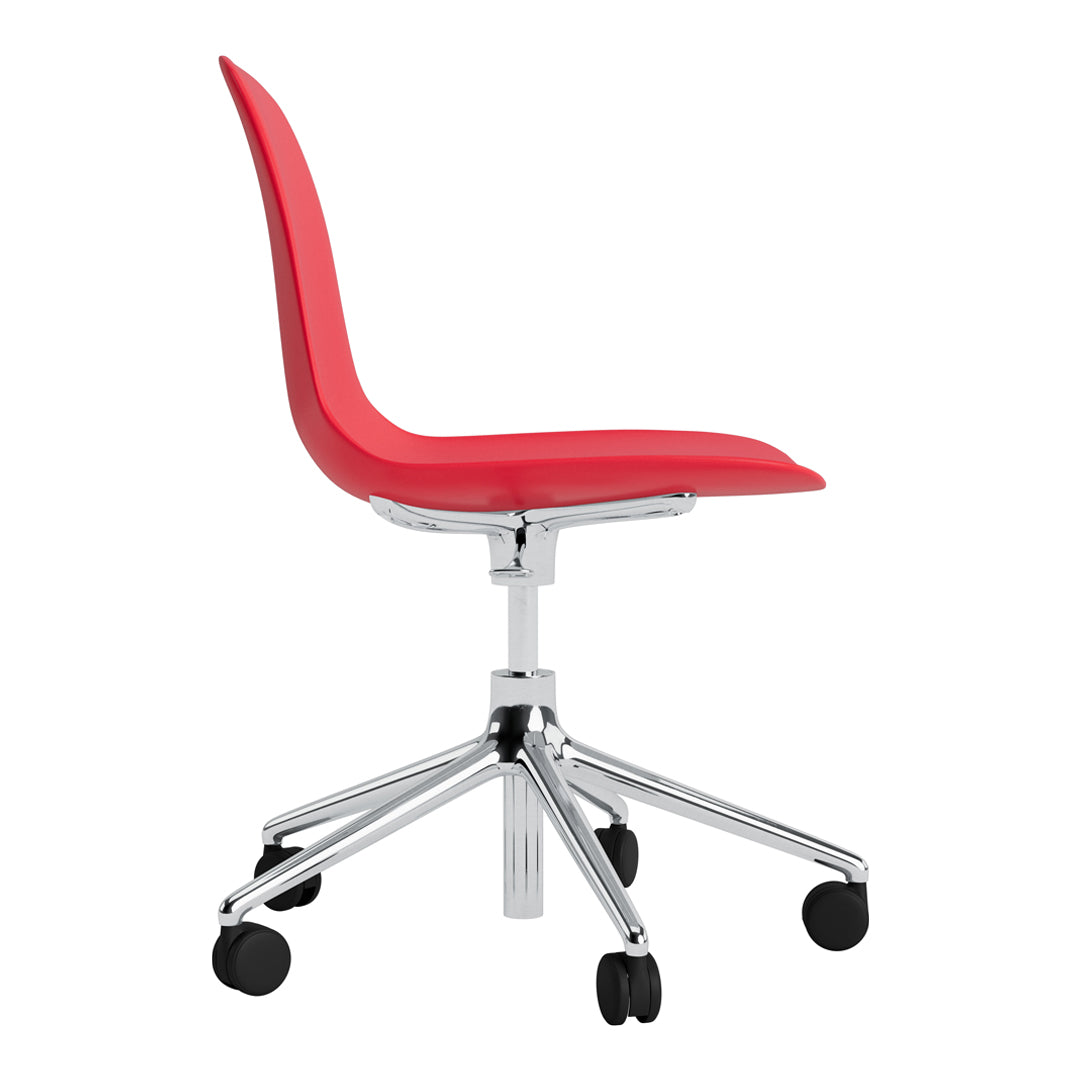Ergonomic Form Chair with 5W Swivel Base & Gas Lift - Adjustable Office Chair for Home & Workspace - Perfect for Computer Desk, Gaming, and Professional Workstations