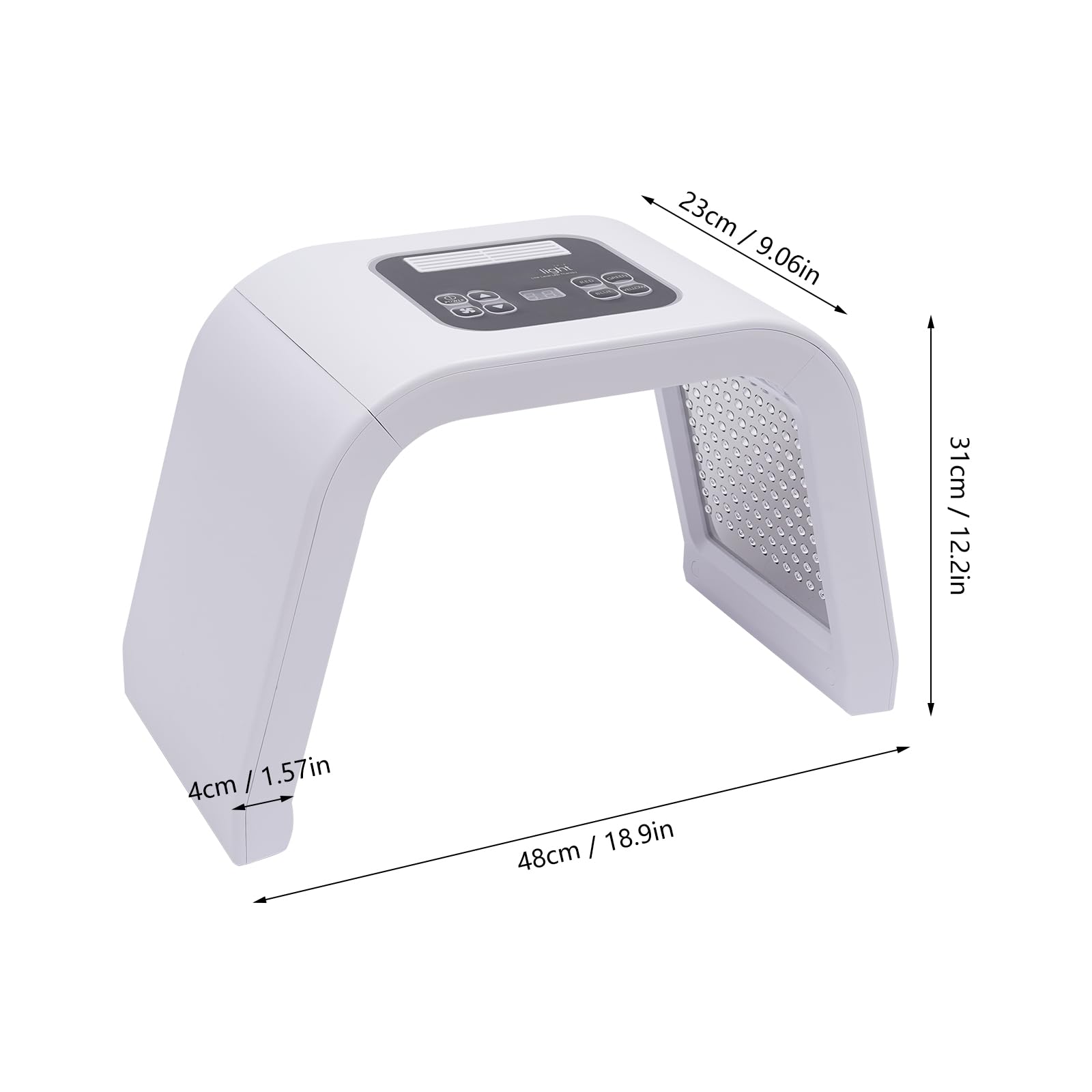 7-Color LED Facial Light Mask for Skin Therapy & SPA at Home