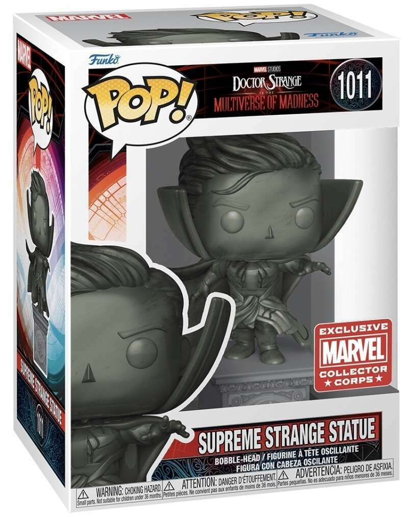 Marvel Doctor Strange Supreme Strange Statue - Premium Collectible Figure from Marvel Collector Corps - Perfect for Comic Book Fans and Home Decor Display