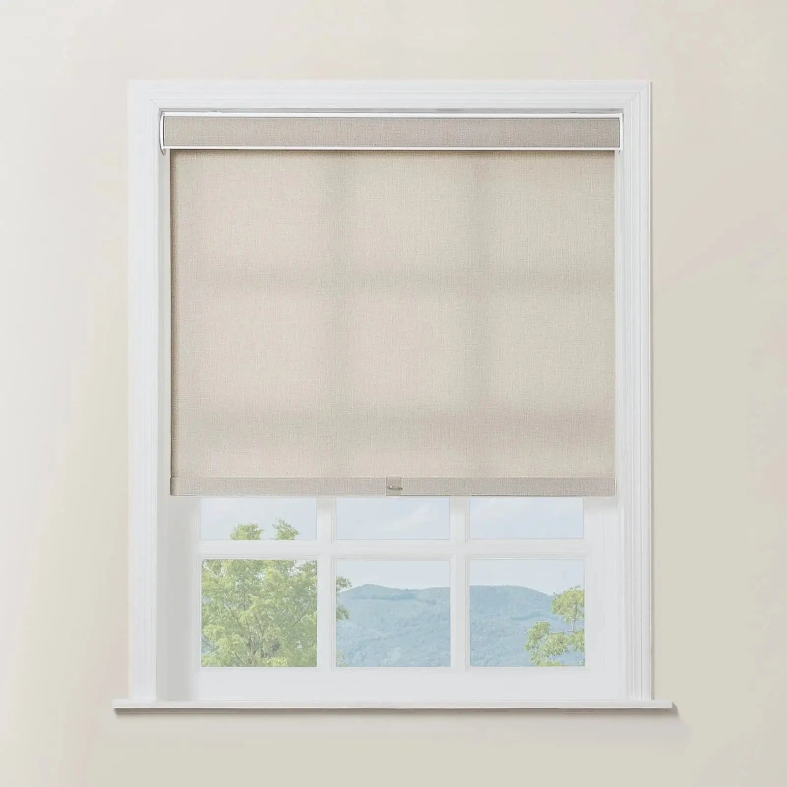 Alvin Boutique Blackout Cordless Roller Shades - Light Blocking Window Coverings for Bedroom, Nursery & Home Office