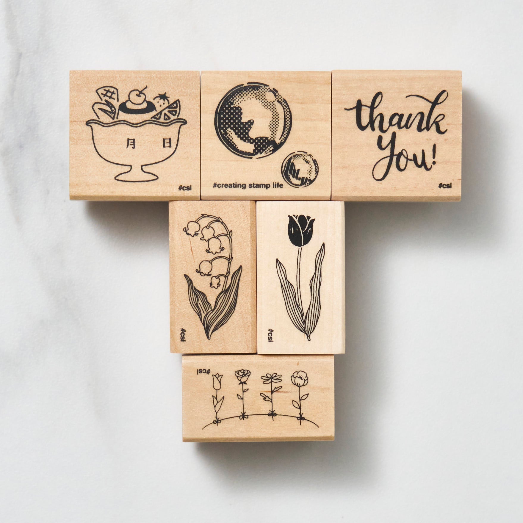 I Love Stamp Series 2 / KODOMO NO KAO - Japanese Cute Face Stamps for Scrapbooking, Journaling & DIY Crafts - Perfect for Planners, Cards and Gift Wrapping